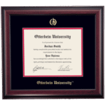 Otterbein University Traditional Diploma Frame
