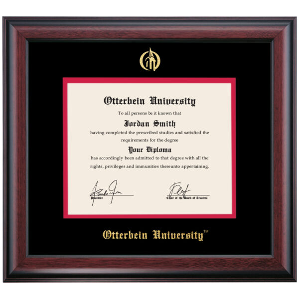Otterbein Traditional Diploma Frame